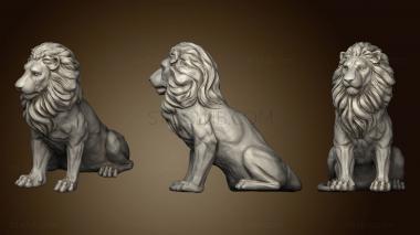 3D model Lion 12 (STL)